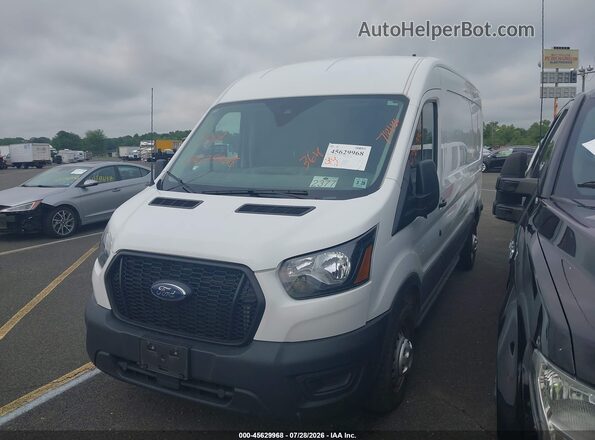 1FTBR2C86RKA07628 2024 FORD TRANSIT-250 White წინა მარცხენა ხედი სამი მეოთხედიდან