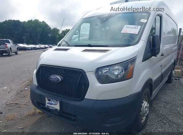 1FTBR2C87MKA38993 2021 FORD TRANSIT-250 White Widok z przodu