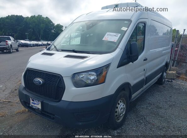 1FTBR2C87MKA38993 2021 FORD TRANSIT-250 White Przód lewy