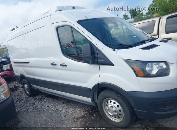 1FTBR2C87MKA38993 2021 FORD TRANSIT-250 White Widok wnętrza z tyłu