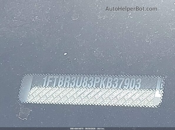 1FTBR3U83PKB37903 2023 FORD TRANSIT-250 White 