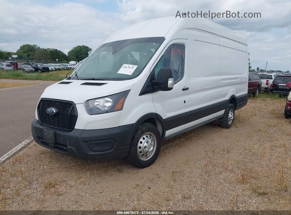 1FTBR3U85MKB02825 2021 FORD TRANSIT-250 White Առջևի ձախ երեք քառորդ տեսարան