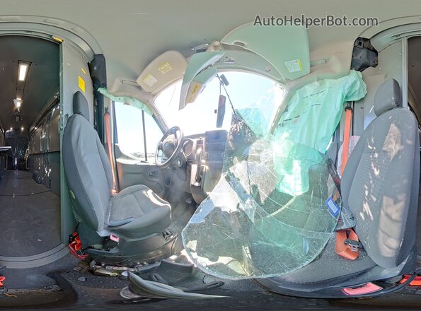 1FTBR3X83LKA86635 2020 FORD TRANSIT Blue Vista interior de 360 grados