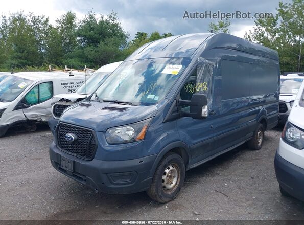 1FTBR3X83MKA76740 2021 FORD TRANSIT-250 Gray Przód lewy