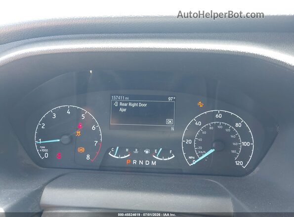 1FTBR3X84LKB39889 2020 FORD TRANSIT-250 Black Вид задніх сидінь