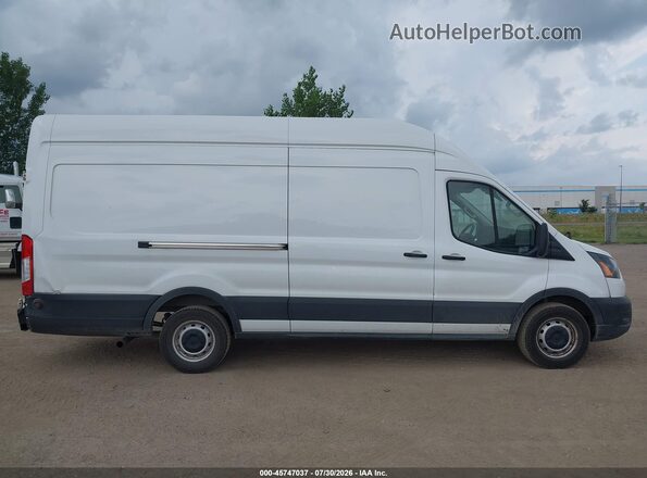 1FTBR3X86LKB54250 2020 FORD TRANSIT-250 White Widok wnętrza z tyłu