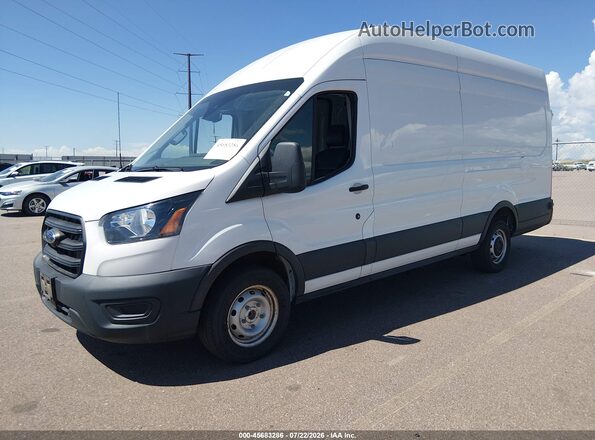 1FTBR3X8XLKB73237 2020 FORD TRANSIT-250 White წინა მარცხენა ხედი სამი მეოთხედიდან