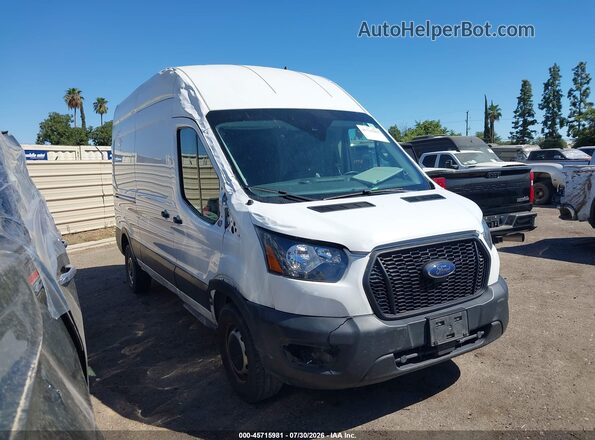 1FTBW1X87PKA73227 2023 FORD TRANSIT-350 White Trasero izquierdo