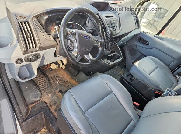 1FTBW2CG3JKB09571 2018 FORD TRANSIT White Առջևի վահանակի տեսք