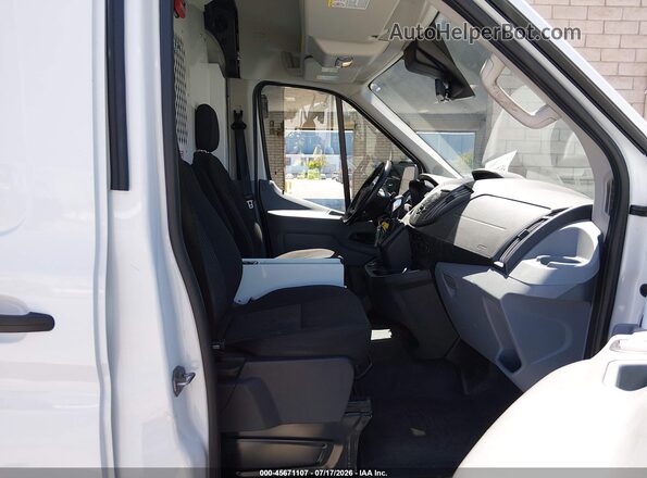 1FTBW2CM0HKB02514 2017 FORD TRANSIT-350 White Вид салону спереду