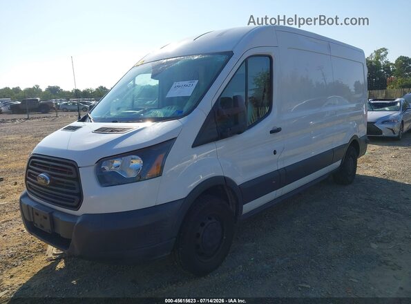 1FTBW2CM1JKA87222 2018 FORD TRANSIT-350 Белый Передняя левая четверть