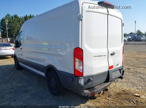 1FTBW2CM1JKA87222 2018 FORD TRANSIT-350 Белый Задняя левая четверть