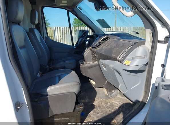 1FTBW2CM1JKA87222 2018 FORD TRANSIT-350 Белый Вид салона спереди
