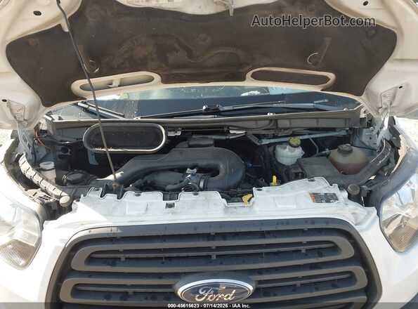 1FTBW2CM1JKA87222 2018 FORD TRANSIT-350 Белый Вид сзади