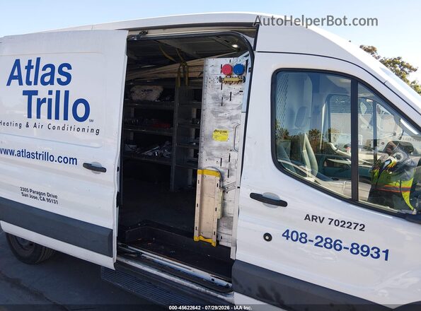 1FTBW2CM4JKA36782 2018 FORD TRANSIT-350 White Widok naklejki z numerem VIN