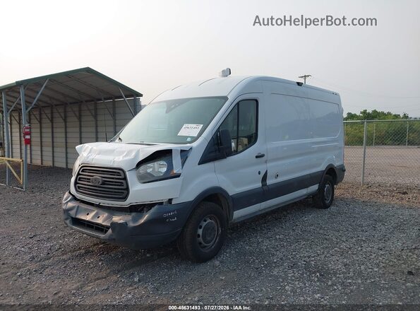 1FTBW2CM5GKA99687 2016 FORD TRANSIT-350 White წინა მარცხენა ხედი სამი მეოთხედიდან