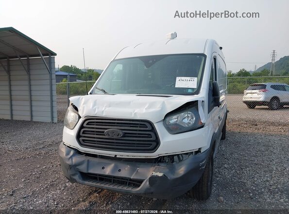 1FTBW2CM5GKA99687 2016 FORD TRANSIT-350 White წინა ხედი