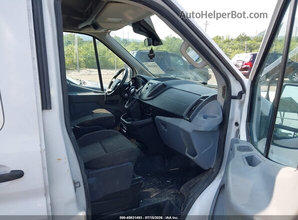 1FTBW2CM5GKA99687 2016 FORD TRANSIT-350 White წინა სალონის ხედი