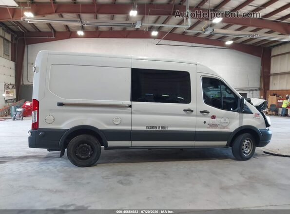 1FTBW2CM6GKA02447 2016 FORD TRANSIT-350 White Widok wnętrza z tyłu