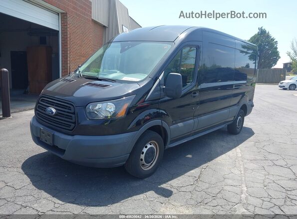 1FTBW2CM8JKA00044 2018 FORD TRANSIT-350 Black Передня ліва чверть