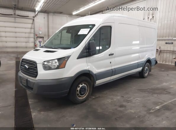 1FTBW2CM8JKA27860 2018 FORD TRANSIT-350 White Առջևի ձախ երեք քառորդ տեսարան