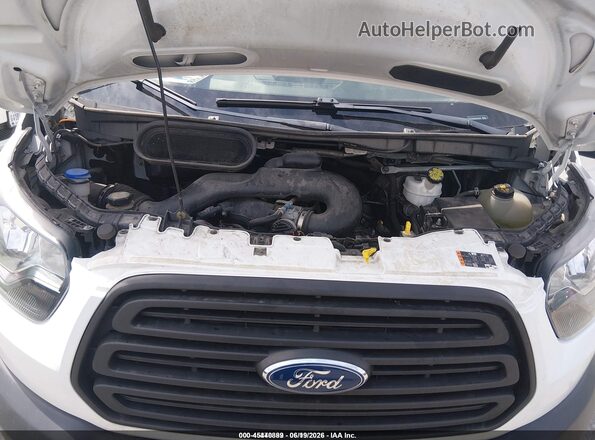 1FTBW2CM9KKB40363 2019 FORD TRANSIT-350 Белый Вид сзади
