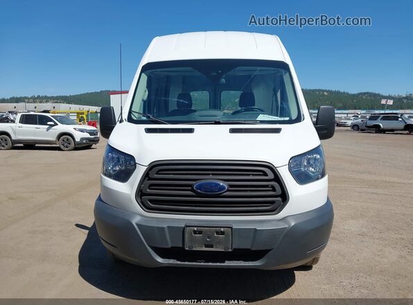 1FTBW2XM0HKB28041 2017 FORD TRANSIT-350 White Instrument cluster view