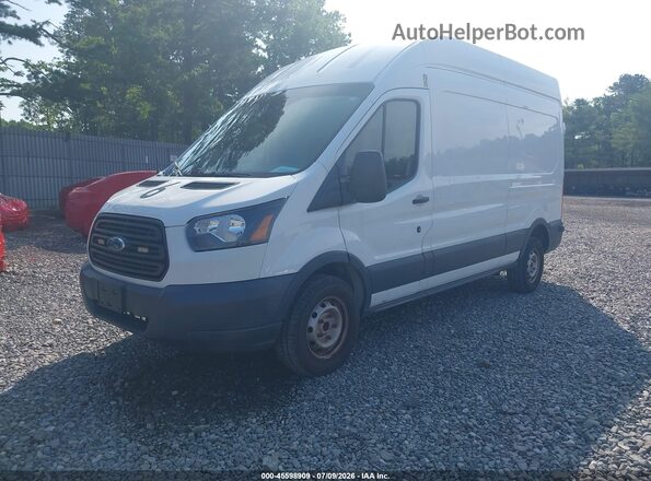 1FTBW2XM4JKB31224 2018 FORD TRANSIT-350 White წინა მარცხენა ხედი სამი მეოთხედიდან