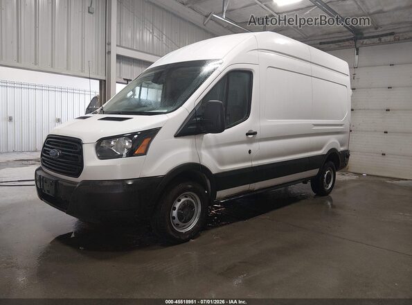 1FTBW2XM4KKB28566 2019 FORD TRANSIT-350 White Передня ліва чверть