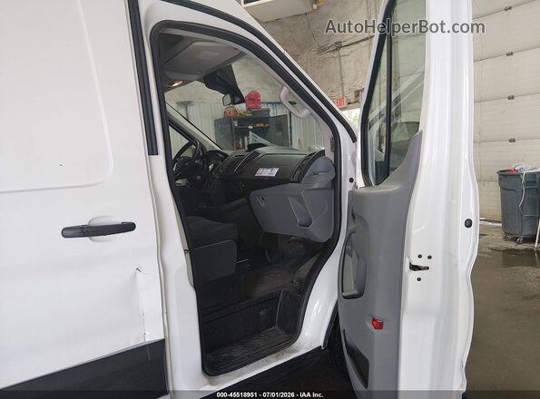 1FTBW2XM4KKB28566 2019 FORD TRANSIT-350 White Вид салону спереду