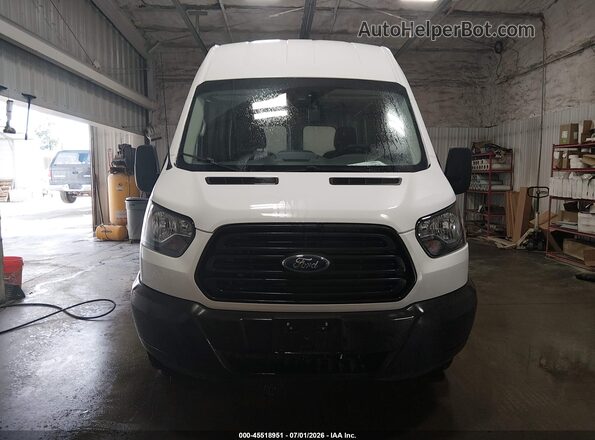 1FTBW2XM4KKB28566 2019 FORD TRANSIT-350 White Вид задньої частини салону