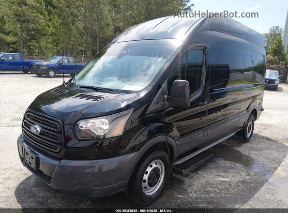 1FTBW2XM5JKA99786 2018 FORD TRANSIT-350 Black Przód lewy
