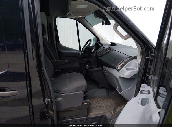 1FTBW2XM5JKA99786 2018 FORD TRANSIT-350 Black Widok wnętrza z przodu