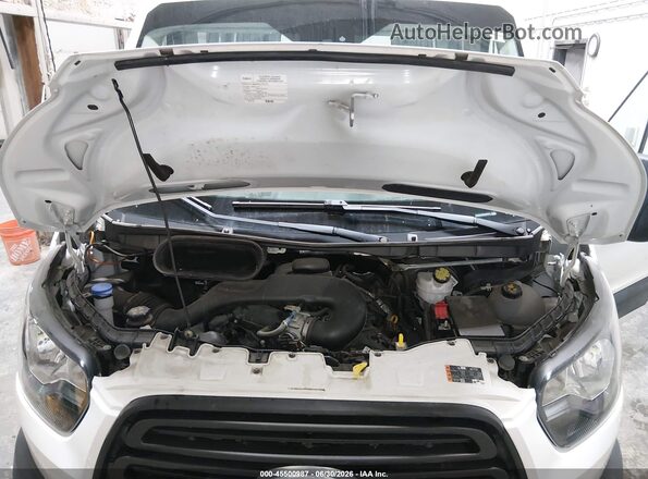 1FTBW2XM6KKB28570 2019 FORD TRANSIT-350 White Rear view