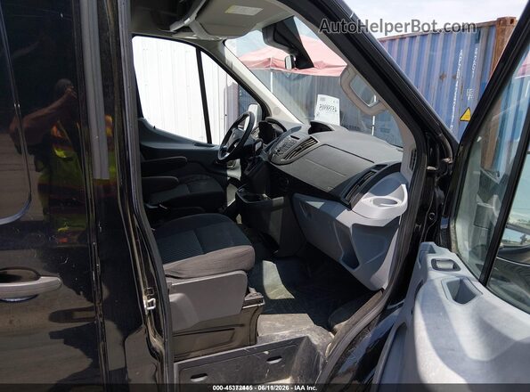 1FTBW2XM7JKA99787 2018 FORD TRANSIT-350 Black Widok wnętrza z przodu