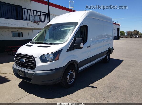 1FTBW2XM8JKB31226 2018 FORD TRANSIT-350 Белый Передняя левая четверть
