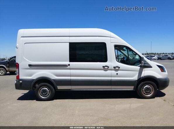 1FTBW2XM8JKB31226 2018 FORD TRANSIT-350 Белый Вид задней части салона