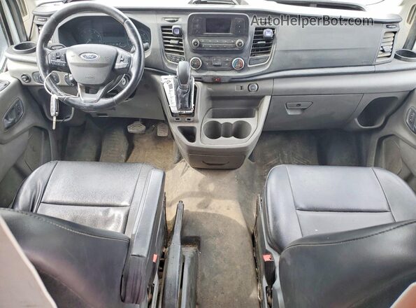 1FTBW3U87LKB09198 2020 FORD TRANSIT White Вид панелі приладів