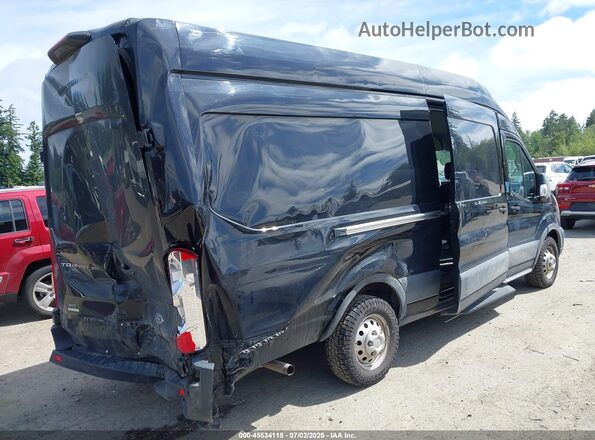 1FTBW3UG6MKA29271 2021 FORD TRANSIT-350 Black Հետևի աջ