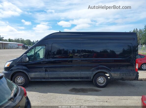 1FTBW3UG6MKA29271 2021 FORD TRANSIT-350 Black Սալոնի 360 աստիճան տեսք