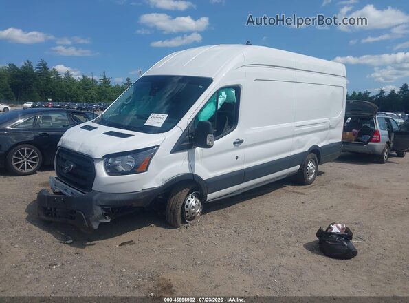 1FTBW3UGXLKB81049 2020 FORD TRANSIT-350 White Przód lewy