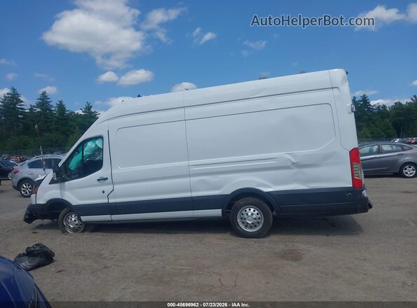 1FTBW3UGXLKB81049 2020 FORD TRANSIT-350 White Widok wnętrza z tyłu