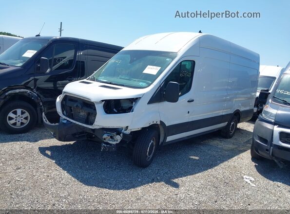 1FTBW3X82PKB88880 2023 FORD TRANSIT-350 Orange წინა მარცხენა ხედი სამი მეოთხედიდან
