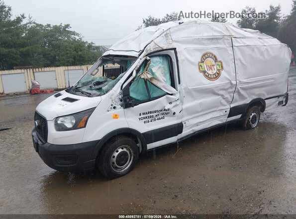 1FTBW3X83RKA65270 2024 FORD TRANSIT-350 White Առջևի ձախ երեք քառորդ տեսարան