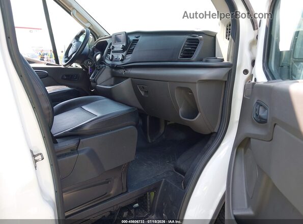 1FTBW3X87LKB19967 2020 FORD TRANSIT-350 White წინა სალონის ხედი