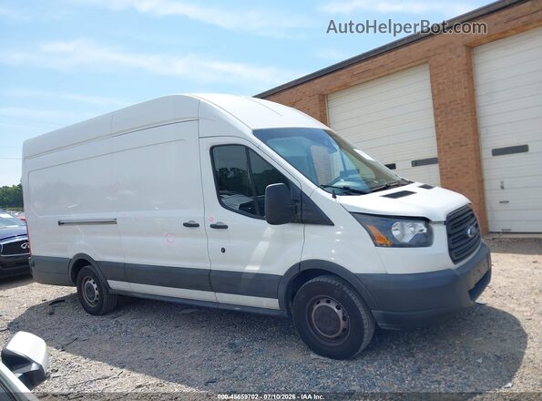 1FTBW3XG3JKA95266 2018 FORD TRANSIT-350 White Widok wnętrza z tyłu