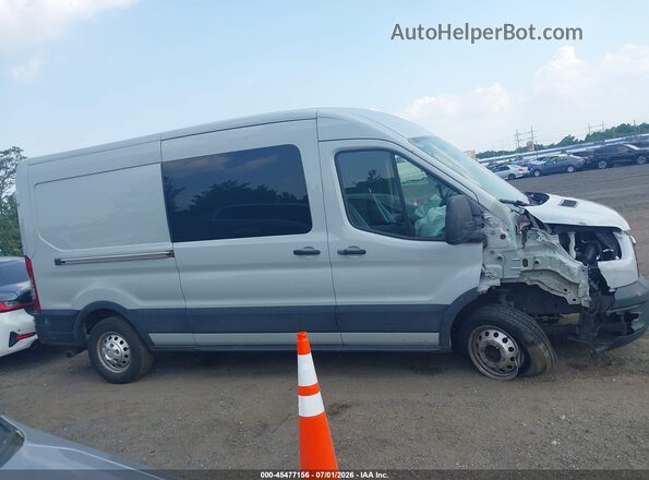 1FTBW9C82PKB74972 2023 FORD TRANSIT-350 Gray უკანა სალონის ხედი
