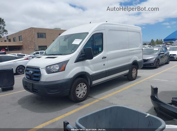 1FTBW9CK9PKA78672 2023 FORD E-TRANSIT-350 Белый Передняя левая четверть