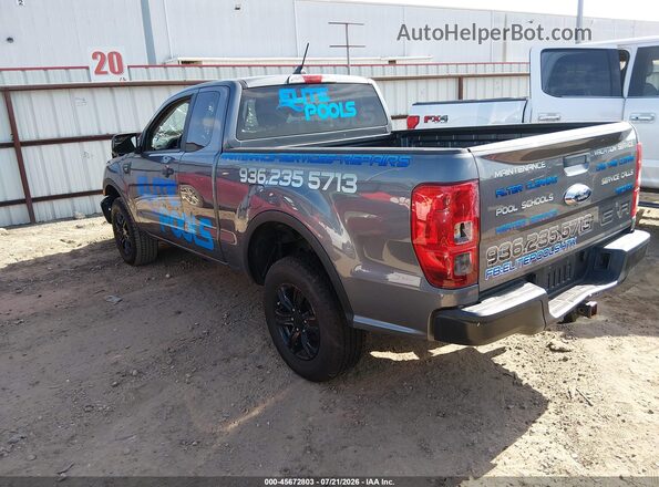 1FTER1EH3NLD54360 2022 FORD RANGER Gray Trasero izquierdo