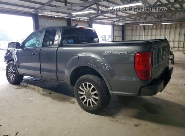 1FTER1EH5KLA21766 2019 FORD RANGER Серый Задняя левая четверть